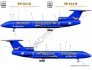 1/144 Decal Tu-154M Pannon Airlines