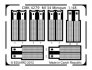 CMK M134 Minigun Six Canons Gatling 1/48 - 6 pcs image 1