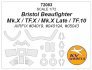 1/72 Bristol Beaufighter Mk.X / TF.X / Mk.X Late / TF.10 masks