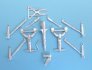Focke-Wulf Ta-154 Moskito 1/48 Train Atterrissage M�tal