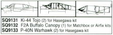 Canopy 1/72 Brewster Buffalo F2A-1 Squadron Canopies Canopy 1/72 Brewster Buffalo F2A-1 Squadron Canopies