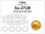 1/72 Sukhoi Su-27UB masks
