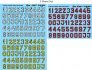 1/48 West German Luftwaffe Fighter Code Numbers