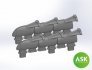 Art Scale �chappements Spitfire Mk.Vb 1/72 Type Fishtail