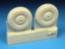 1/72 Bristol Beaufighter Mk.X Late Wheels  Treaded image 2
