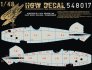 1/48 Decals Alb.D.V/Va Lt.Wood NATURAL (transp.) image 1