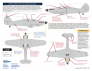 1/24 Hawker Hurricane airframe stencil/data marking part 1 image 1