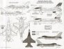 Superscale 1/48 F-16C 50e Anniversaire Illinois Virginia ANG image 1