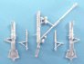 Trains d'atterrissage m�tal F-15 Eagle 1/48 Academy