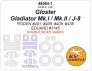 1/48 Gloster Gladiator Mk.I / Mk.II / J-8 for Roden