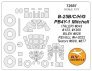 1/72 North-American B-25B Mitchell masks