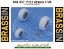 1/48 P-61 wheels (G.W.H.) image 1