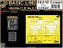 1/48 Vought F4U-1D Corsair Basic LINE: seatbelts & masks