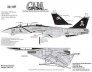 Cam Decals 1/32 F-14B Tomcat VF-103 Jolly Rogers USS Enterprise