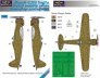 1/48 Macchi C.200 Saetta Tropical snakelike Camo paint mask