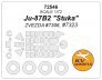 1/72 Junkers Ju-87B2 Stuka + wheels masks