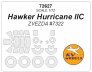 1/72 Hawker Hurricane Iic + wheels masks