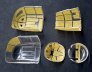 1/48 North-American B-25C/D Mitchell canopy frame paint mask image 2