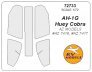 1/72 Bell AH-1G Huey Cobra paint masks