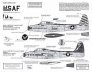 D�cals 1/48 Republic F-84E Thunderjet Skyblazers image 1