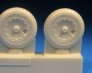 1/48 Focke-Wulf Fw-190 mainwheels with ribbed tires image 2