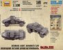 Zvezda Sd.Kfz.222 Leichter Panzerwagen 1/100 image 1