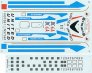 Flying Colors 1/72 Douglas DC-6 United Final Light Blue image 1