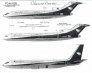 Boeing 727-100/-200 Ariana Afghan 1/144 Flying Colors