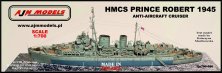 1/700 Hmcs Prince Robert anti-aircraft cruiser