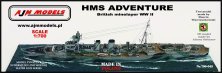 1/700 Hms Adventure minelayer WWII