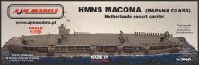 1/700 Hmns Macoma Rapona Class Netherlands Escort carrier
