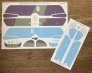 1/32 Albatros D.V light green/purple painted camouflage scheme F