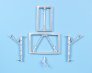 1/32 Hawker Hurricane Mk.IIb Landing Gear & Antenna for Revell