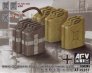 1/35 German WWII Fuel & Water Cans Set