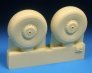 1/72 Avro Lancaster Mainwheels Block Tread image 1