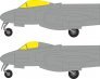 Eduard Mask 1/32 Meteor F.8 pour Revell