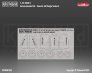 1/48 F-5A All single seat types Tiger II Canopy/Wheel Masks Reco image 1