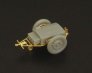 1/144 RAF WWII start cart 2x. PE/ resin kit of UK start cart WW image 1