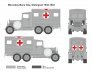 1/72 Mercedes-Benz G3a German Light Truck Ambulance image 1