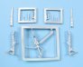 1/72 Grumman F-14A/B Tomcat Landing Gear for Academy