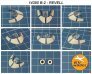 1/144 Northrop B-2 Spirit Stealth bomber mask for Revell image 1