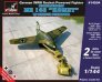 1/144 Messerschmitt Me 163B 'Komet' double kit with tow tractor