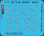 Joint de verri�re MiG-21 PFM/MF/R/bis 1/72 Eduard