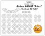 1/144 Airbus A400M Atlas canopy & wheel paint mask