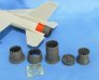 1/48 Lockheed-Martin F-16C Jet nozzle for engine F100-PW image 1