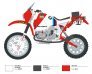 1/9 Bmw 1000 Dakar 1985. Color Instruction Sheet Rubber And Chro image 2