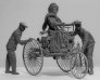 1/24 Benz Patent-Motorwagen 1886 with Mrs. Benz & Sons image 3