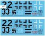 1/48 Decal Fw 190 F-8 (2Luftwaffe) image 1
