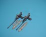 Aires Upgrade set: Ju 87G  2 x 3,7 cm Bordkanone pods