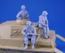 WWII German Tank Crew and Riders set  1/35